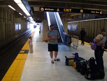 BART platform